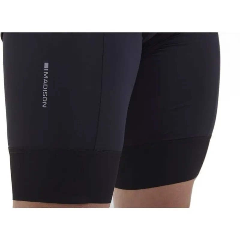 Madison Flux EIT Bib Pad Shorts in Black-2